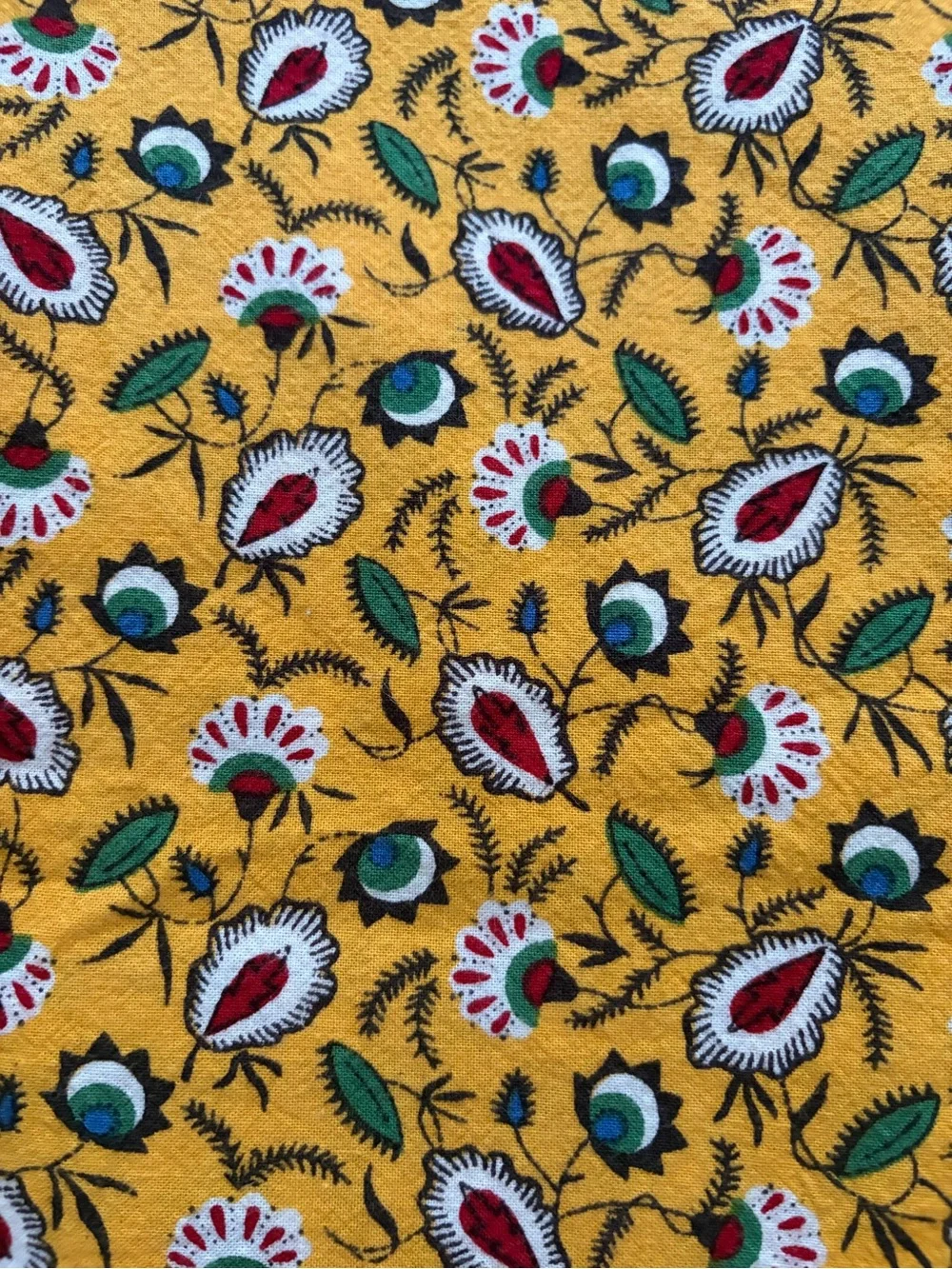 Vintage Williams Sonoma Floral Tablecloth 70x108 Yellow French Country Cottage